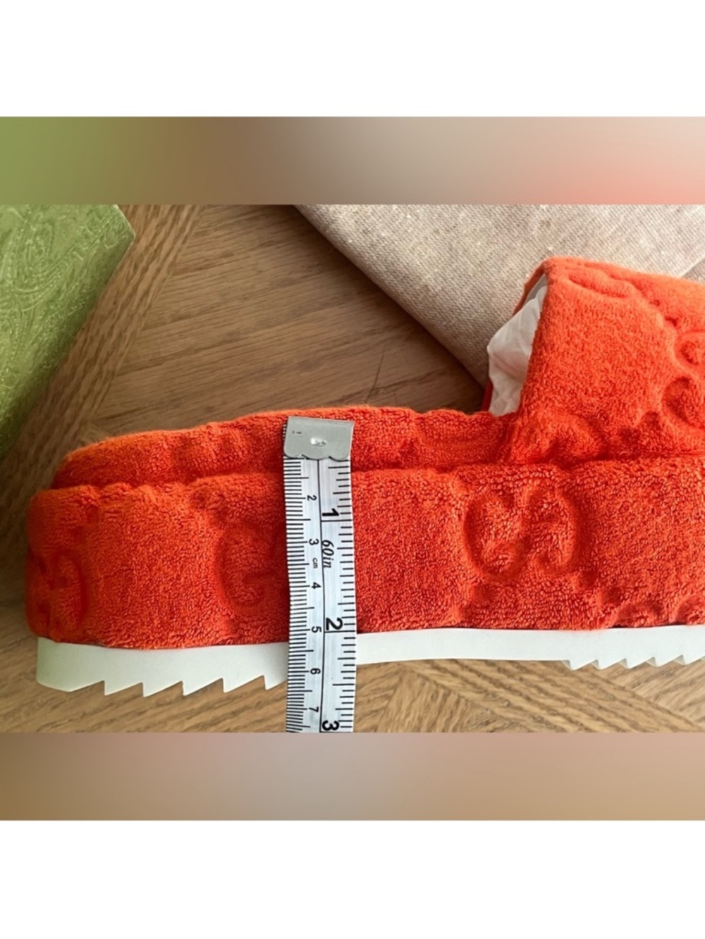 Authentic gucci platform slides! - Picture 6 of 12